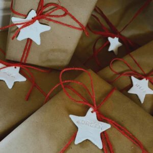 NannyPax Clay Gift Tags | Nannytax NannyPax Clay Gift Tags | Nannytax